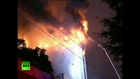 A 20 storey building is burning nicely in Guangzhou