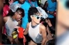 A Half-Naked Rihanna Shows Off Some Raunchy Dance Moves at Barbados Carnival