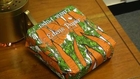 Seeded paper solution to Christmas wrapping waste
