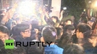 Taiwan: Violence erupts as students protest closer ties with Beijing