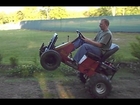 3rd Gear Wheelie - Off Road Yazoo Lawn Mower