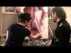 Lesson painting by Igor Sakharov Nude photo