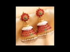 Latest Gold Jhumka Earrings Designs for Bride