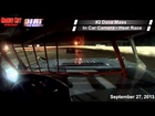 Dave Mass In Car 9/27/13 Granite City Speedway Super Stock Heat Race
