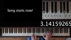 The song made of Pi numbers.