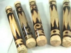 us find gift sets ancient balinese style rainstick fireburned 16inch WholesaleSarong.com