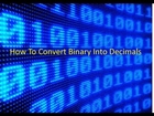 How To Convert Binary Into Decimals