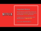 Netflix Tech Support Scam