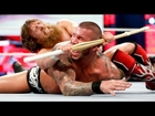 WWE RAW 2/3/14 Result Daniel Bryan vs. Randy Orton