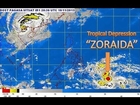 November 10, 2013: Microwave beam forms Tropical Storm 'Zoraida' - rotation begins upon pulse