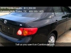 2010 Toyota Corolla 4dr Sdn Auto - for sale in Dallas, TX 75