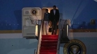 Obama family returns to Washington