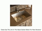 Nantucket Sinks ZR2818-16 28-Inch  Pro Series Single Bowl Undermount Kitchen Sink, Stainless Steel Review